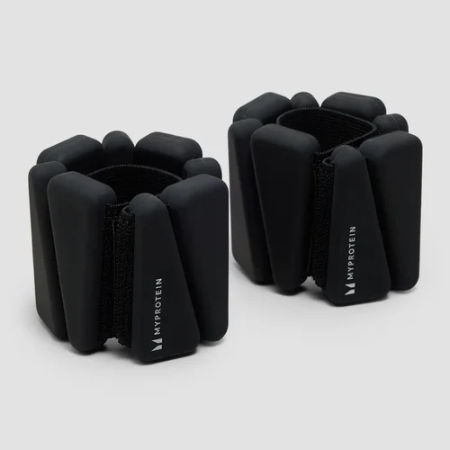 Myprotein Silicone Ankle/Wrist Weights In Bag (2lbs) - Black