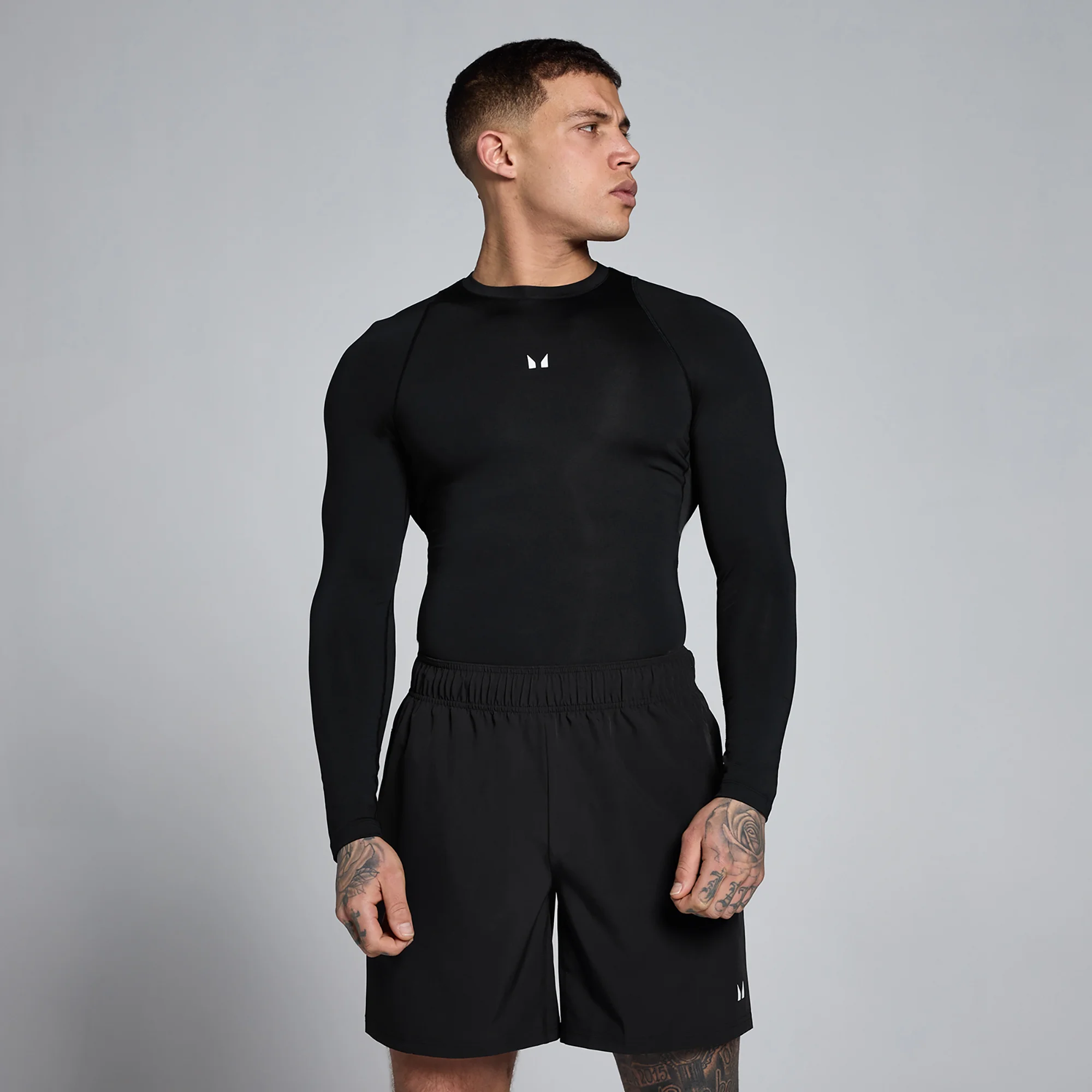 MP Men's Training Long Sleeve Baselayer - Black - XXL Image 1