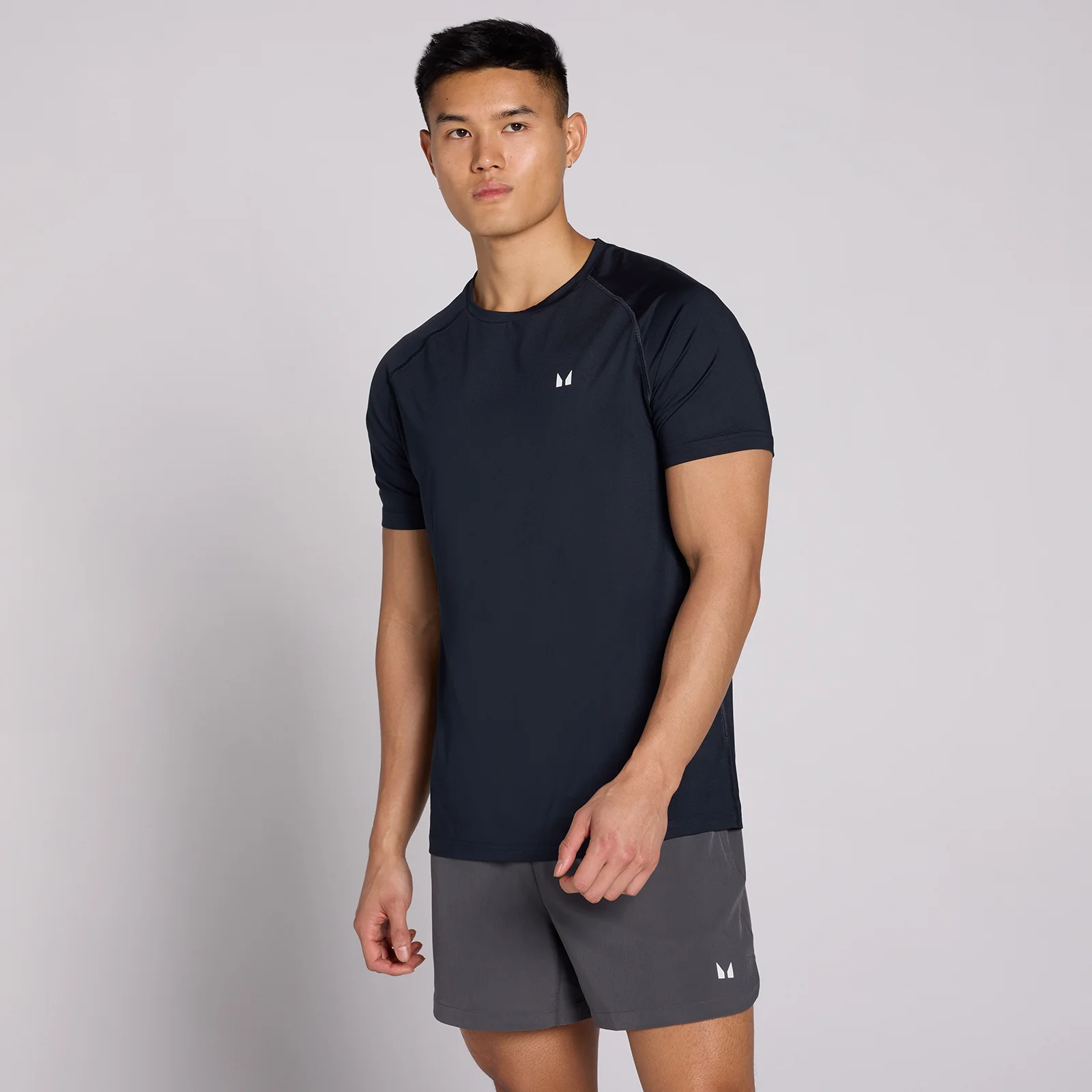 MP Men's Training Short Sleeve T-Shirt - Dark Navy - L Image 1