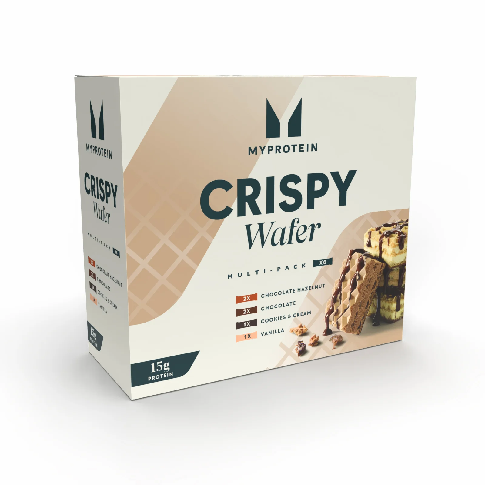 Crispy Wafer Variety Box - 6Bars - Variety Image 1