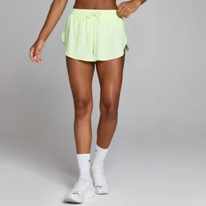 MP Women's Woven Floaty Short - Washed Lime - Size S