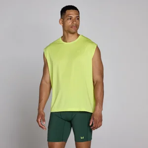 MP Men's Hybrid Oversized Mesh Tank - Lime Green - Size M