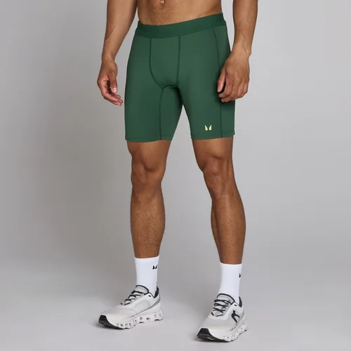 MP Men's Hybrid Pocket Half Tight - Racing Green
