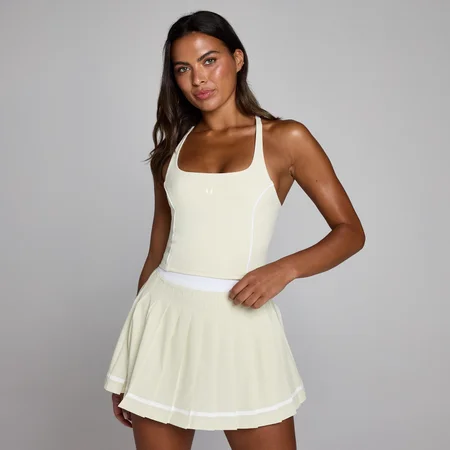 MP Women's Tempo Contrast Strappy Racerback Vest - Desert Dust