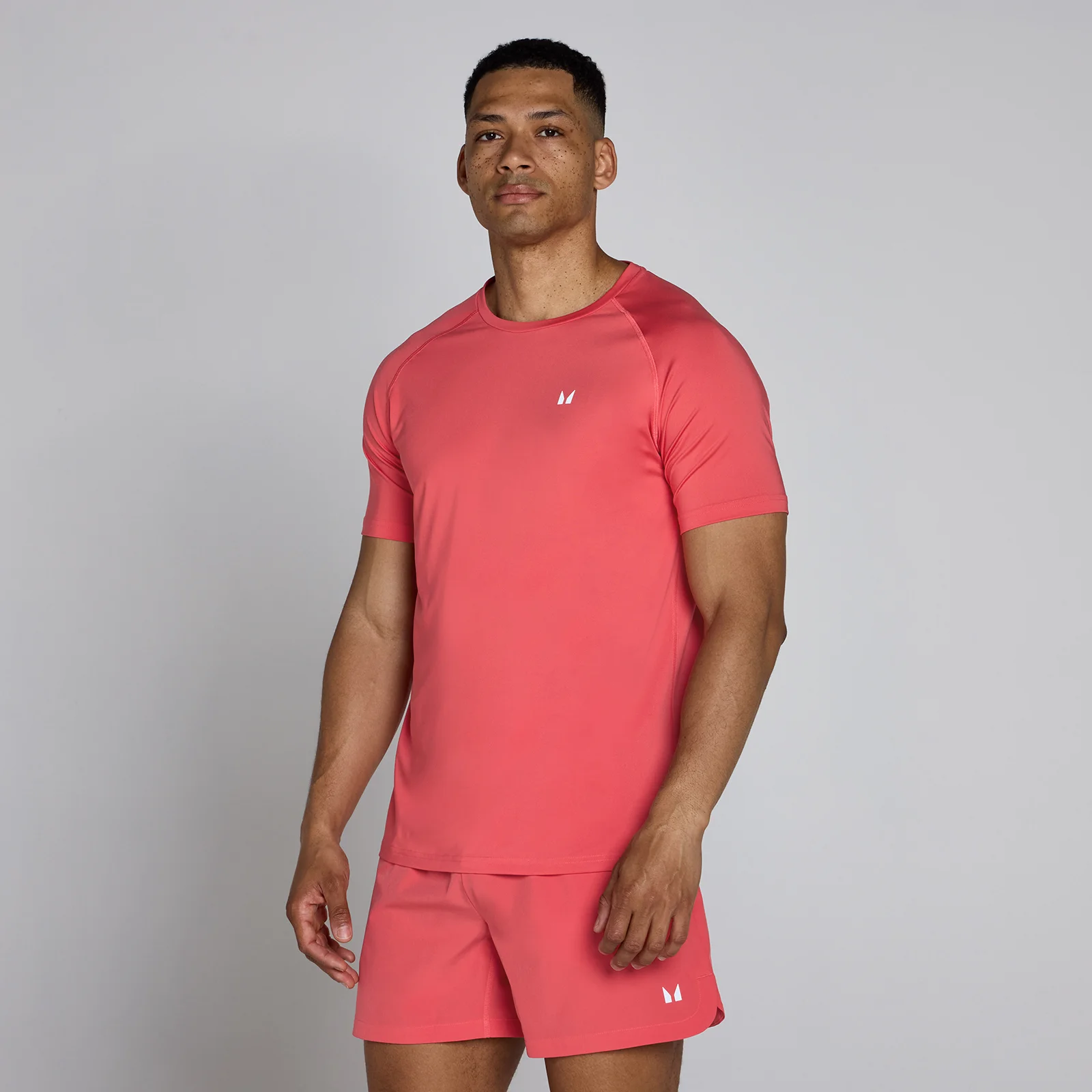 MP Men's Training Short Sleeve T-Shirt - Court Red - M Image 1