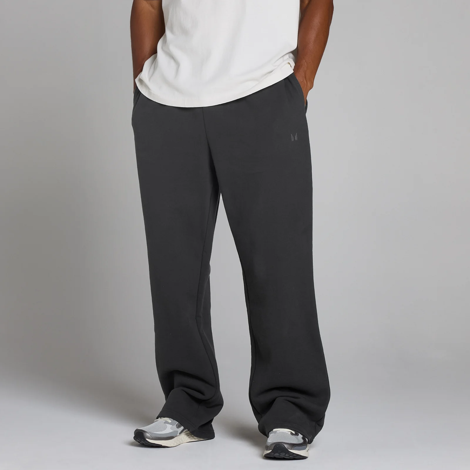 MP Men's Oversized Loopback Straight Leg Jogger - Washed Black - XS Image 1