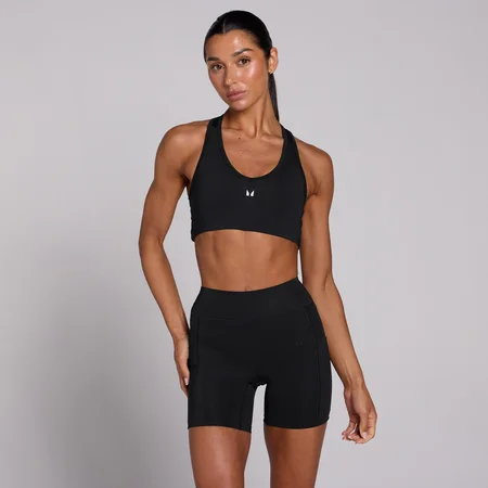 MP Women's Training Racerback Sports Bra - Black