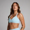 MP Women's Tempo Twist Back Sports Bra - Sky Blue