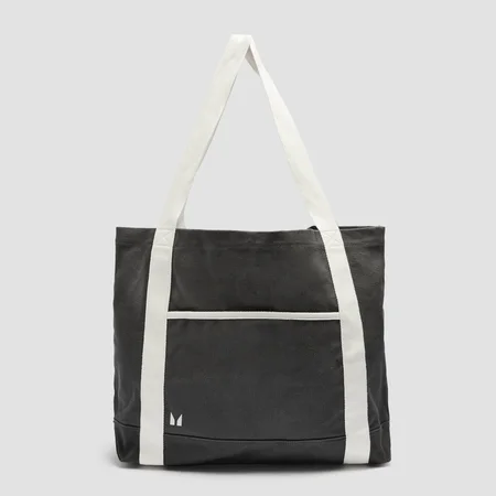 MP Contrast Canvas Tote Bag - Night Grey