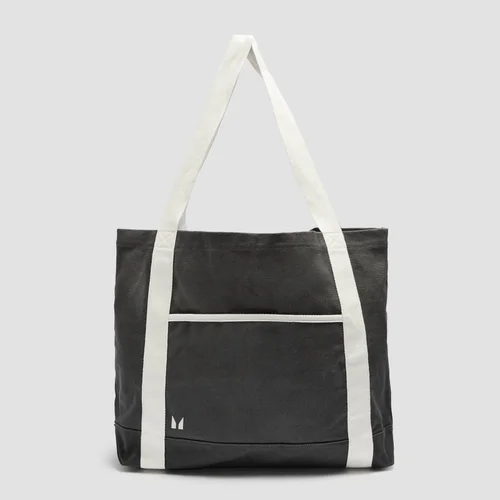 MP Contrast Canvas Tote Bag - Night Grey
