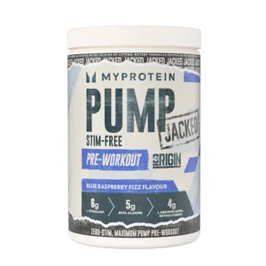 Origin Jacked Pump Pre-Workout - Flavour Blue Raspberry Fizz