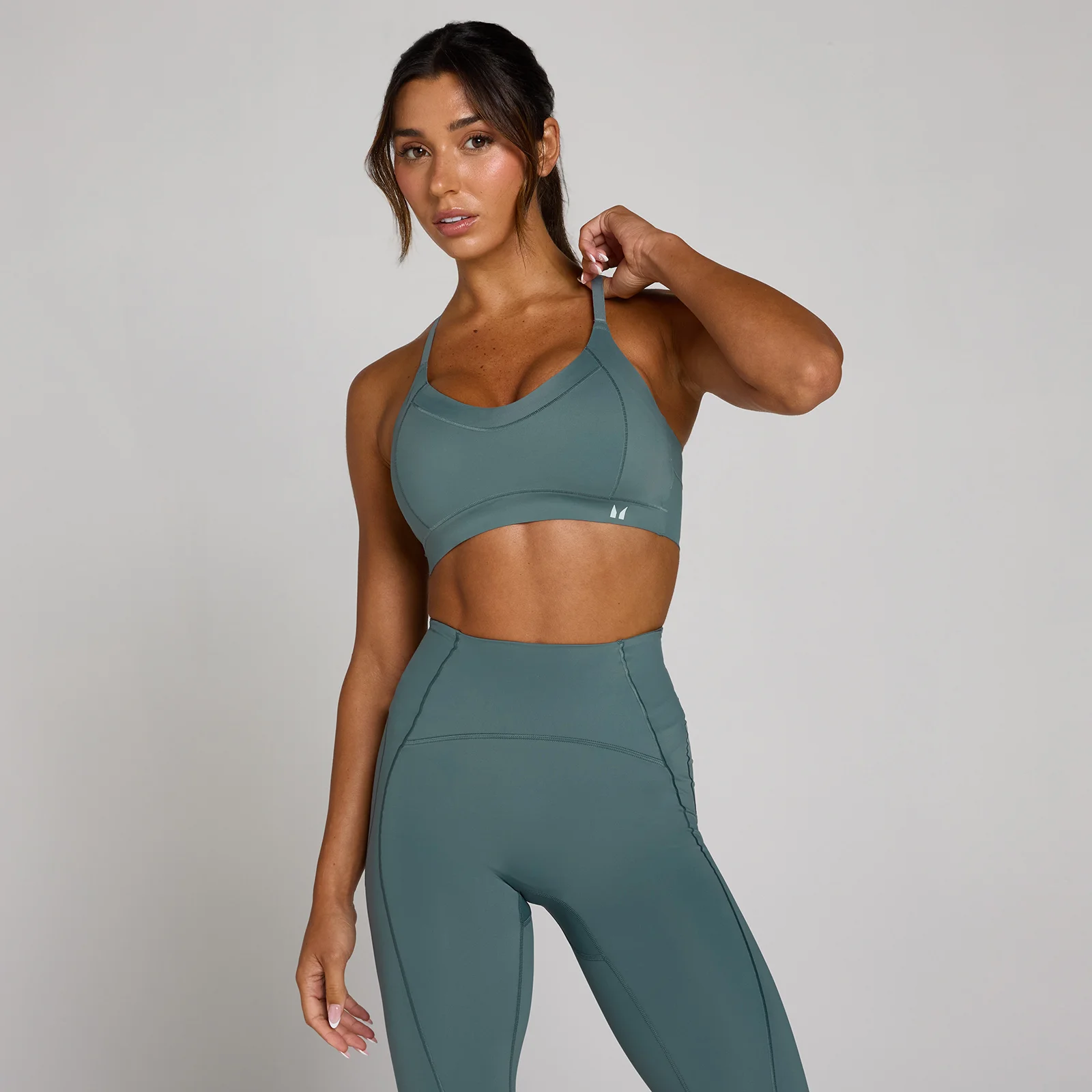 MP Women's Tempo Ultra Racerback Sports Bra - Future Blue - M Image 1