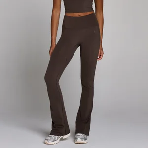 MP Women's Tempo Tall Flared Leggings - Cocoa - Size S