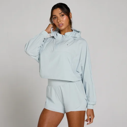 MP Women's Tempo Ultra 1/4 Zip Woven Jacket - Blue Aura