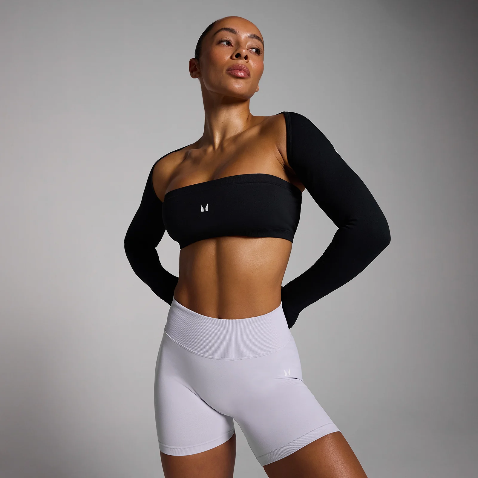 MP Women's Lift Seamless Shrug - Black - S Image 1