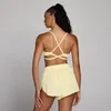 MP Women's Tempo Adjustable Strappy Back Sports Bra - Buttercream