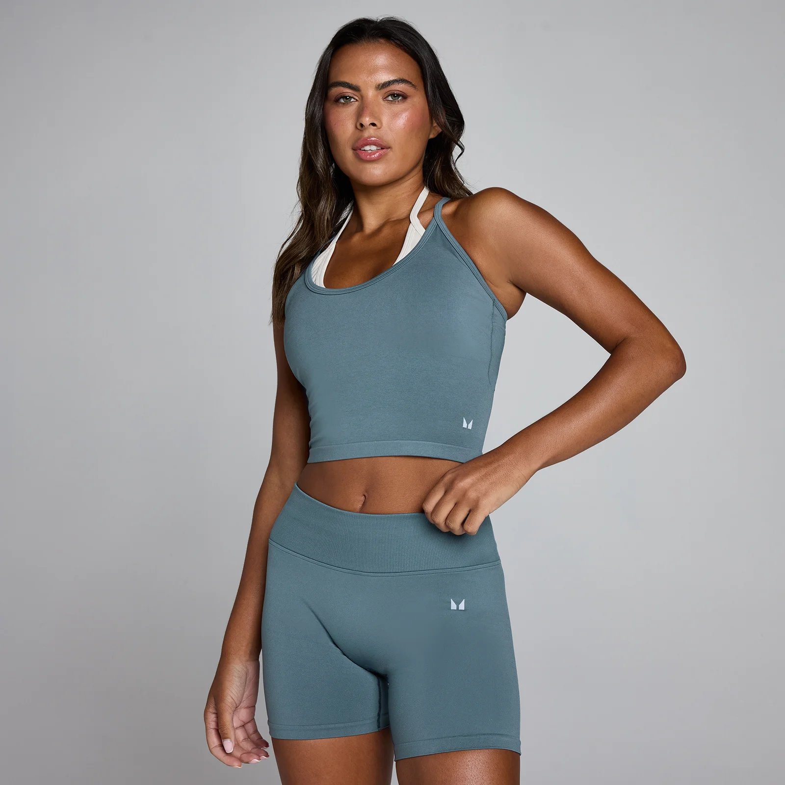 MP Women's Seamless Layered Vest - Midnight Slate - S Image 1