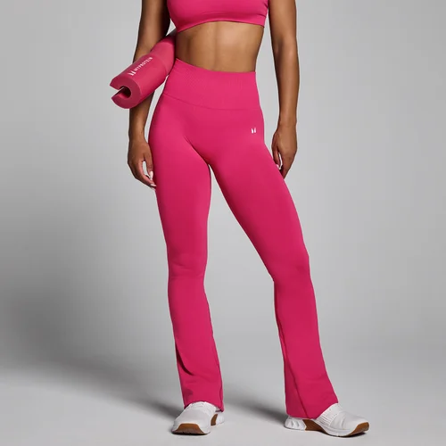 MP Women's Tempo Seamless Flared Leggings - Bold Berry