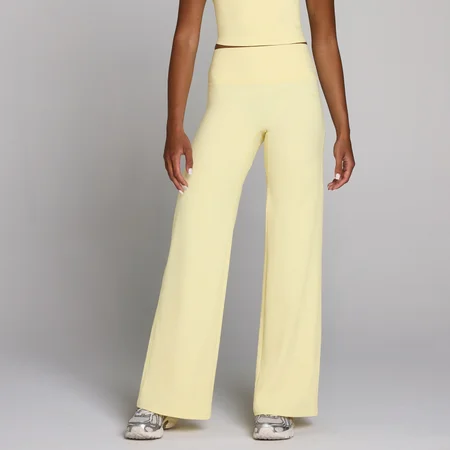 MP Women's Tempo Wide Leg Leggings - Buttercream