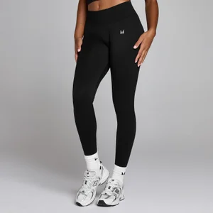 MP Women's Seamless Invisible Scrunch Leggings - Washed Black - Size M