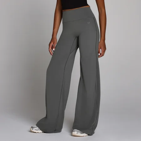 MP Women's Tempo Wide Leg Leggings - Dark Grey