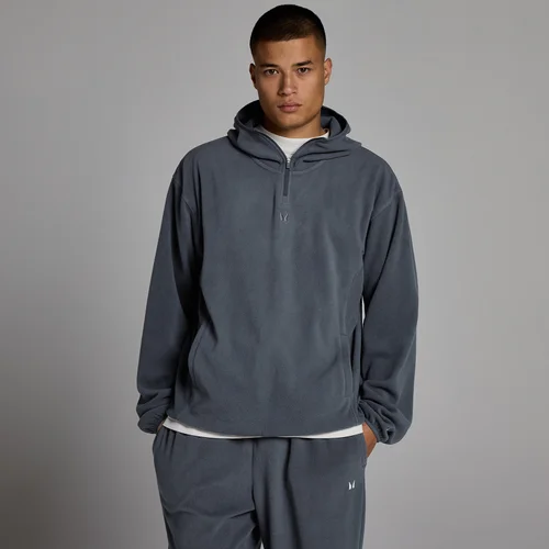 MP Men's Fleece 1/4 Zip Hoodie - Granite