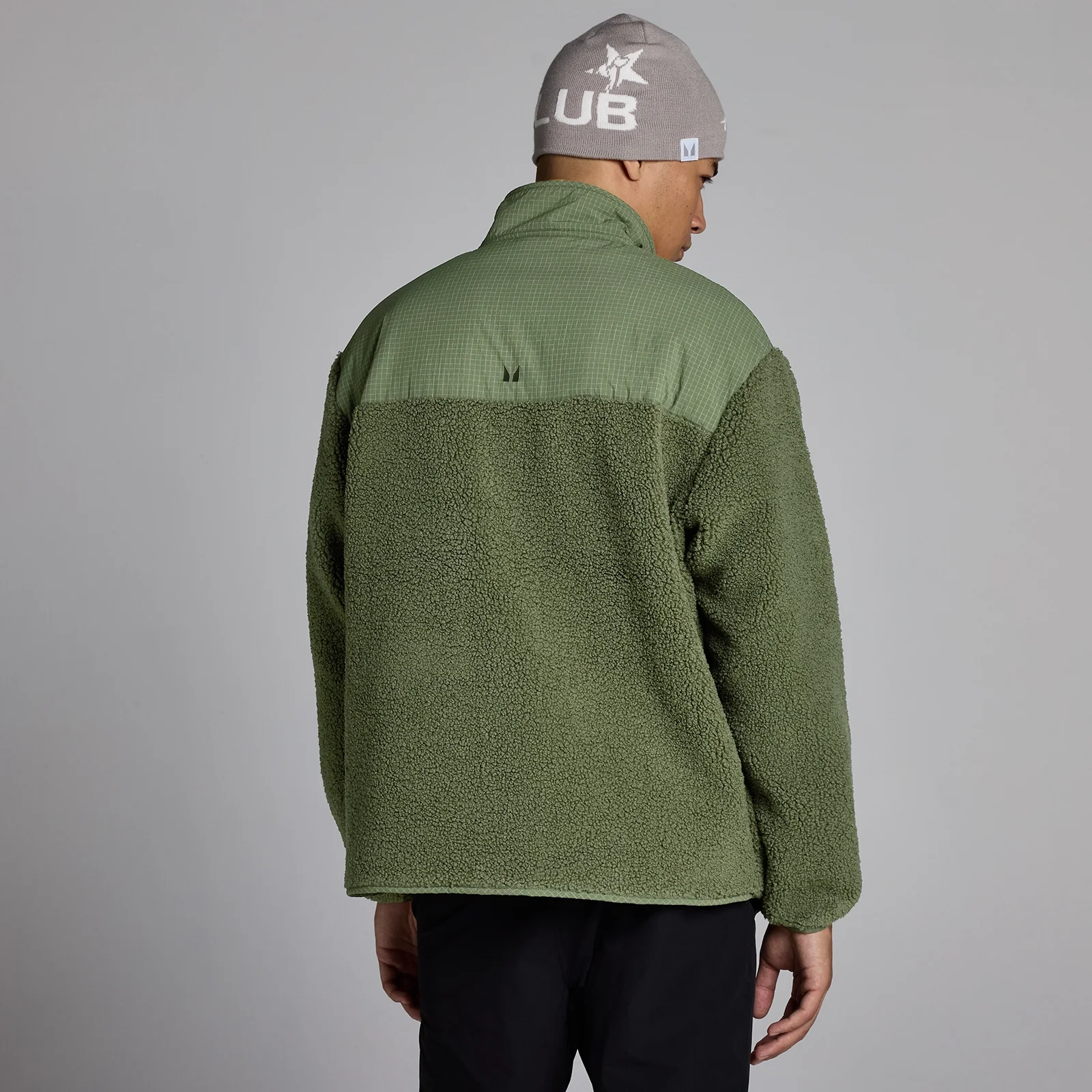 MP Men's Borg Fleece - Washed Olive - L Image 2