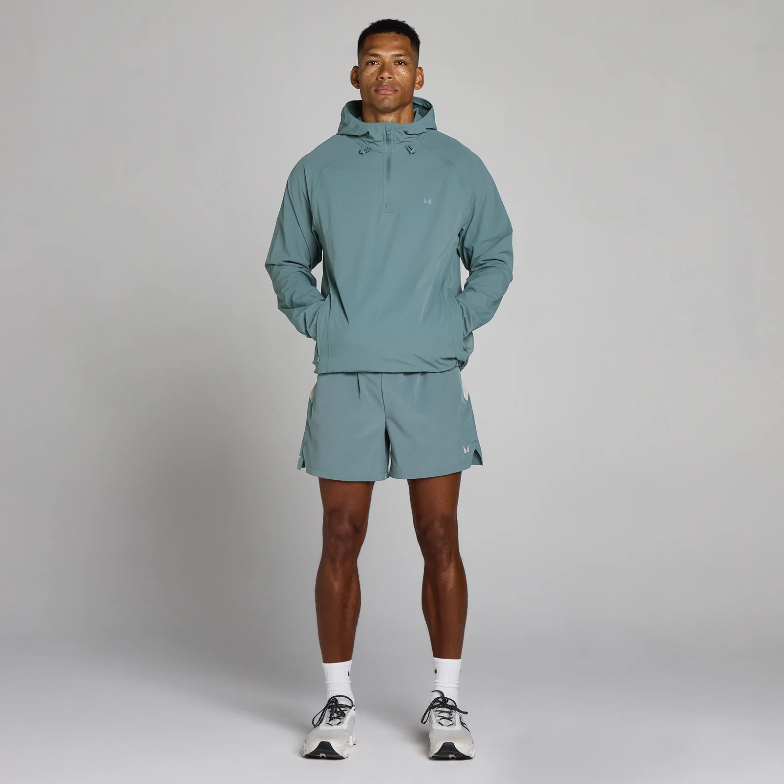MP Men's Training Ultra Woven 1/4 Zip Jacket - Future Blue - M Image 3
