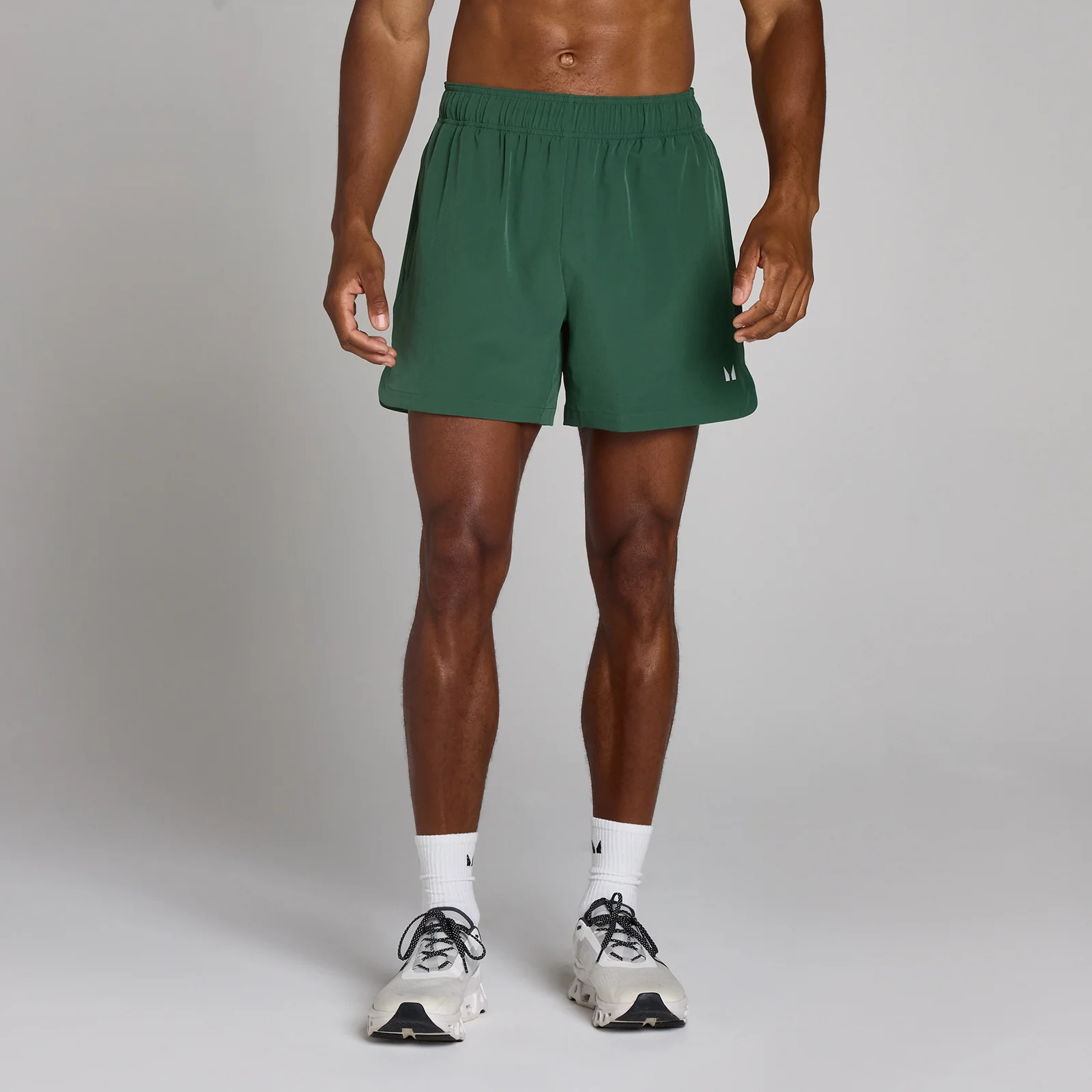 MP Men's Training 5" Woven Shorts - Racing Green - M Image 1