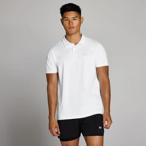 MP Men's Training Polo Shirt - White