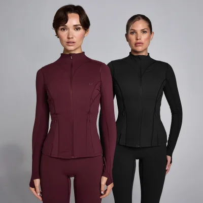 MP Women's SculptForm Zip Through Jacket - Black - S Image 6