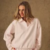 MP Women's X Tatiana Collared Sweatshirt - Pale Pink