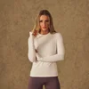 MP Women's X Tatiana Long Sleeve T-shirt With Thumbholes - Pearl