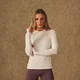 MP Women's X Tatiana Long Sleeve T-shirt With Thumbholes - Pearl