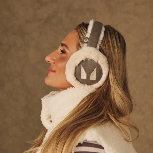 MP X Tatiana Ear Muffs - Warm Grey/Almond