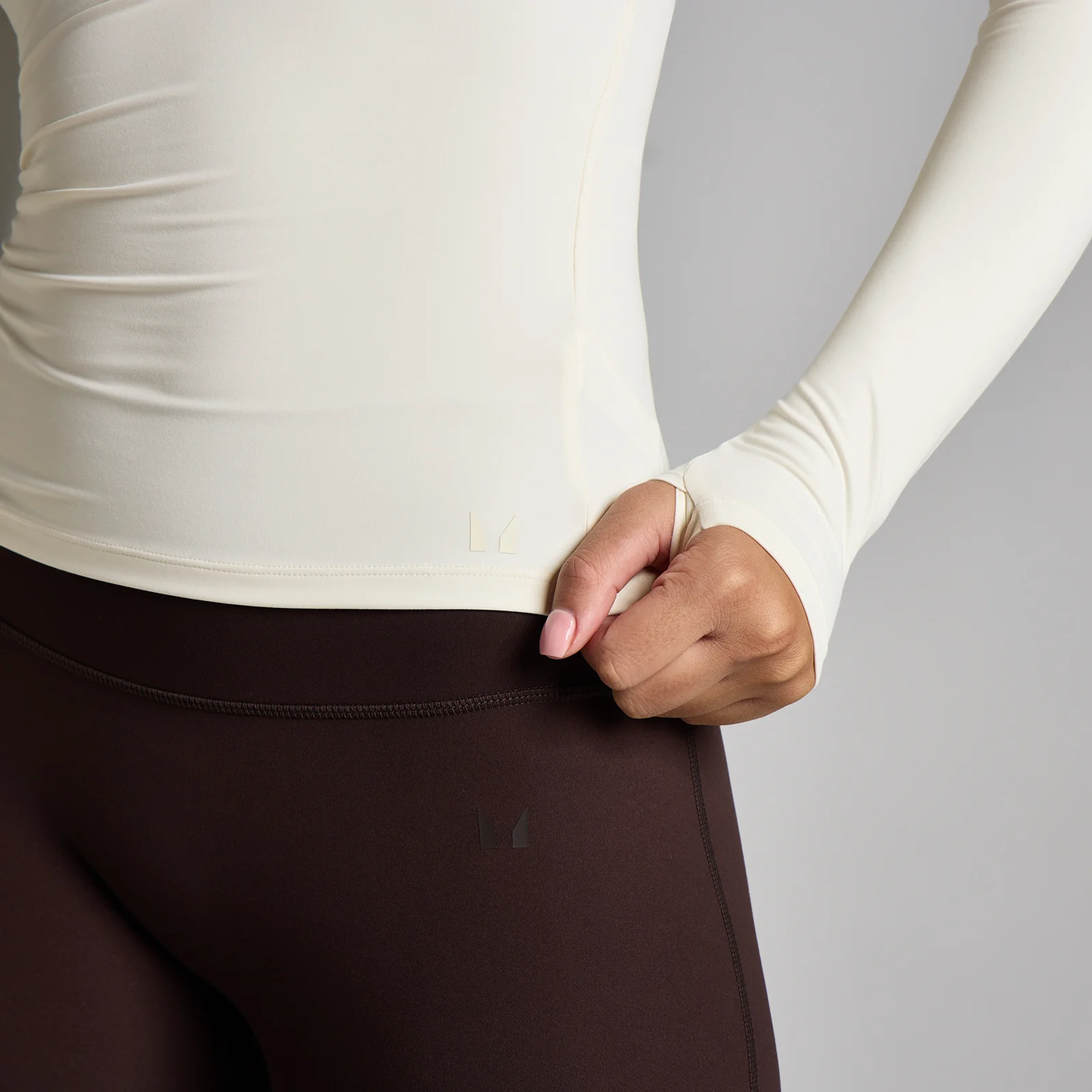 MP Women's Tempo Off The Shoulder LS Top - Vanilla - XS Image 4