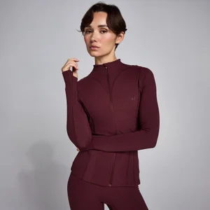 MP Women's SculptForm Zip Through Jacket - Deep Berry - Size S