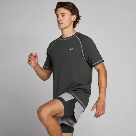 MP Men's Velocity Ultra Seamless T-Shirt - Washed Black