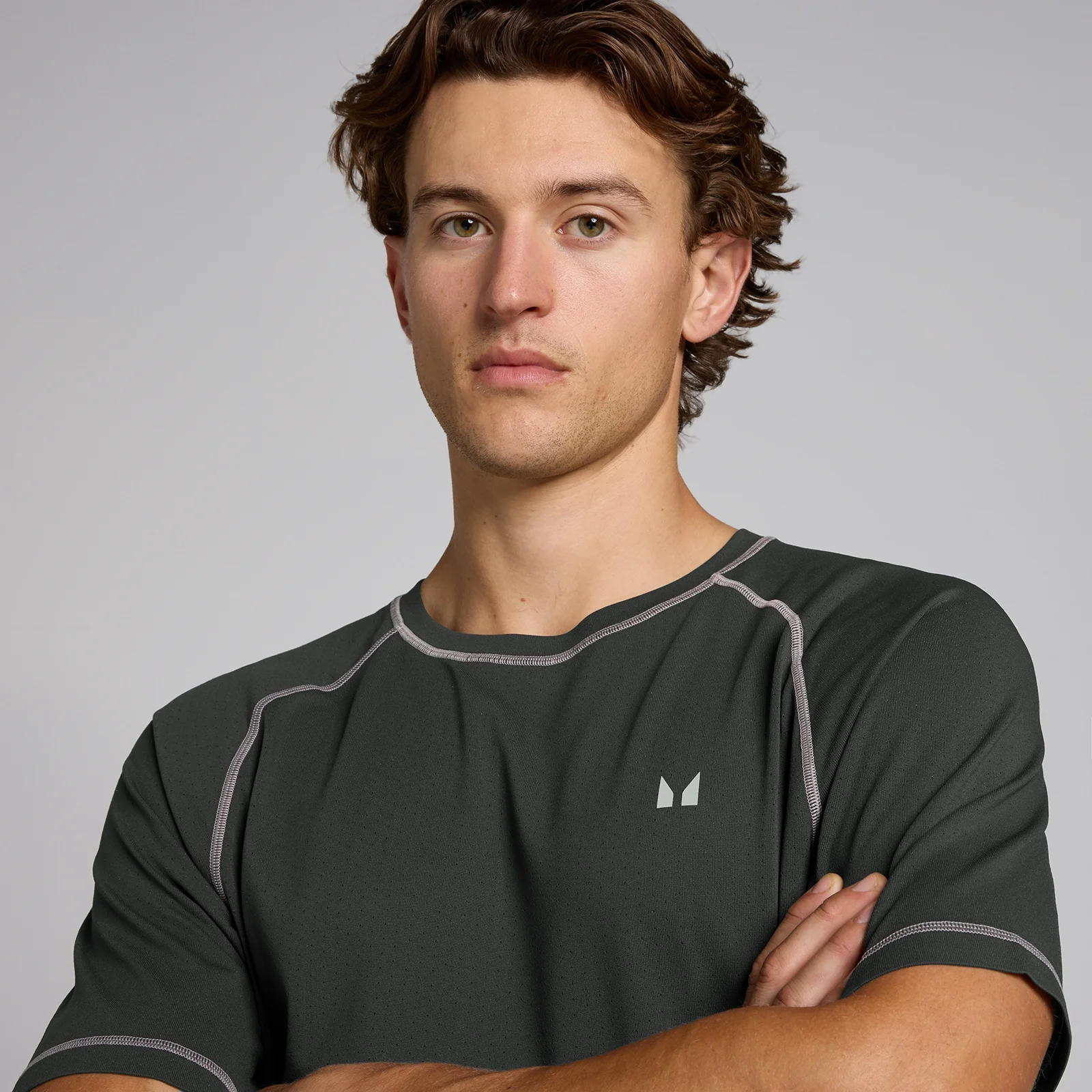 MP Men's Velocity Ultra Seamless T-Shirt - Washed Black - L Image 4