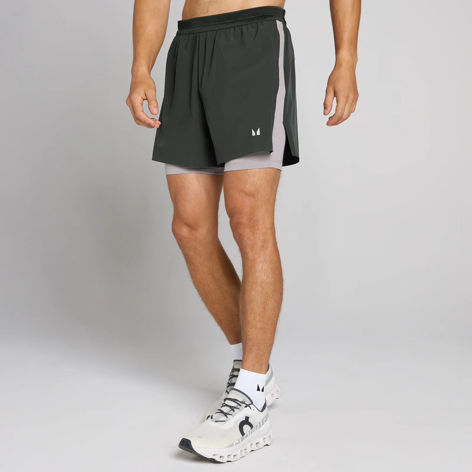 MP Men's Velocity Ultra 5" 2-in-1 Short - Washed Black - M Image 1