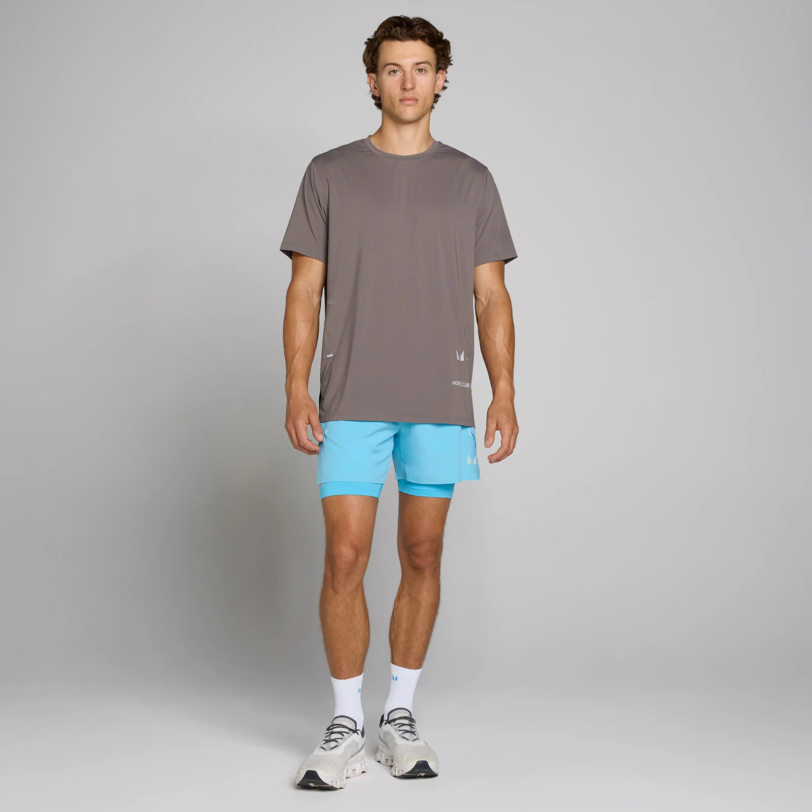 MP Men's Hybrid Mesh T-Shirt - Ash Grey - M Image 3