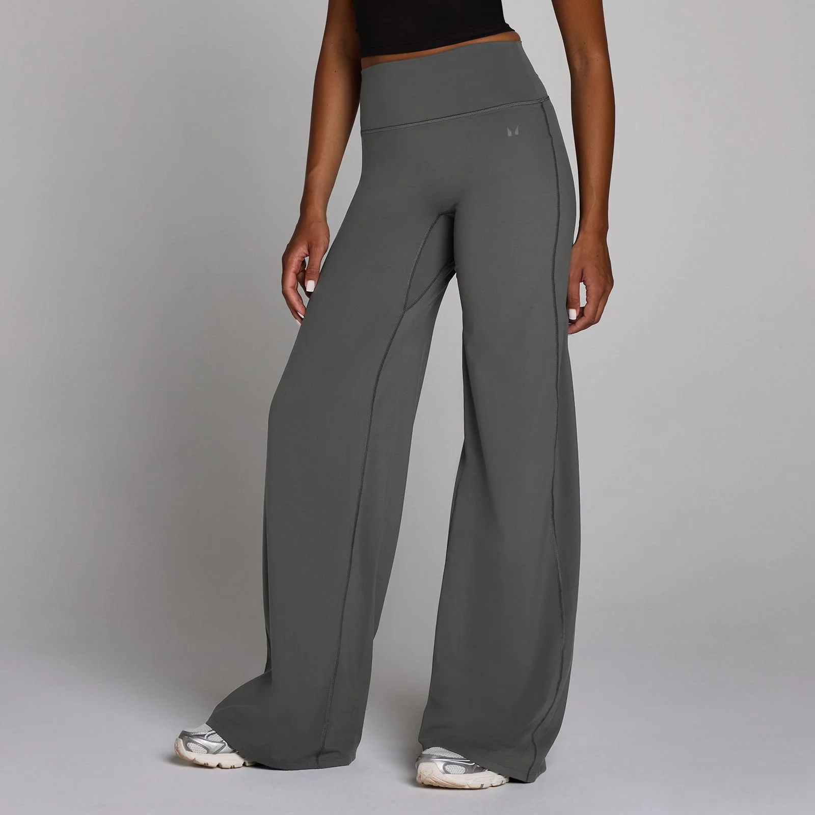 MP Women's Tempo Petite Wide Leg Leggings - Dark Grey - S Image 1
