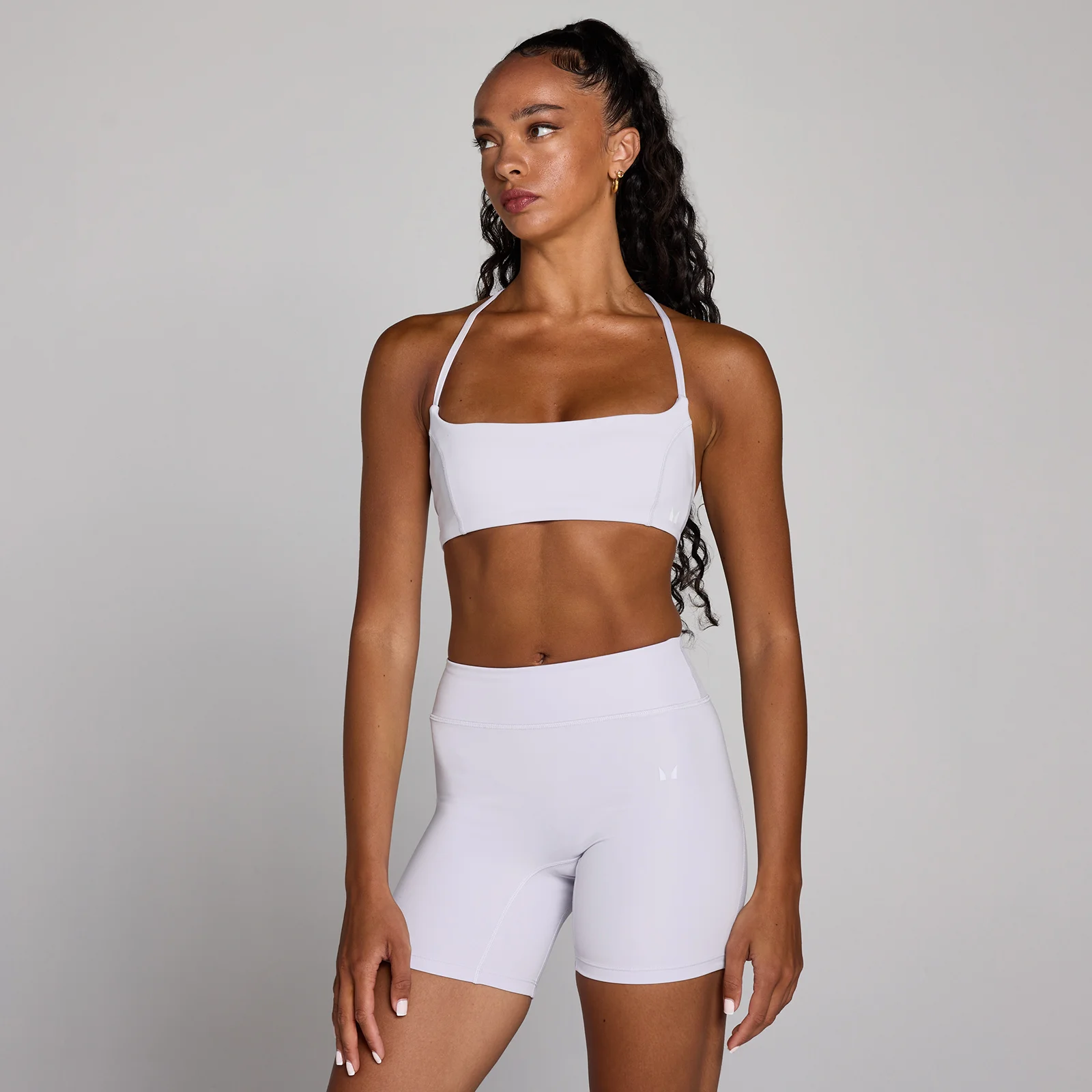 MP Women's Training Open Back Bra - Chalk Dust - S Image 1