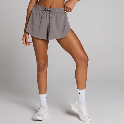 MP Women's Woven Floaty Short - Dark Truffle