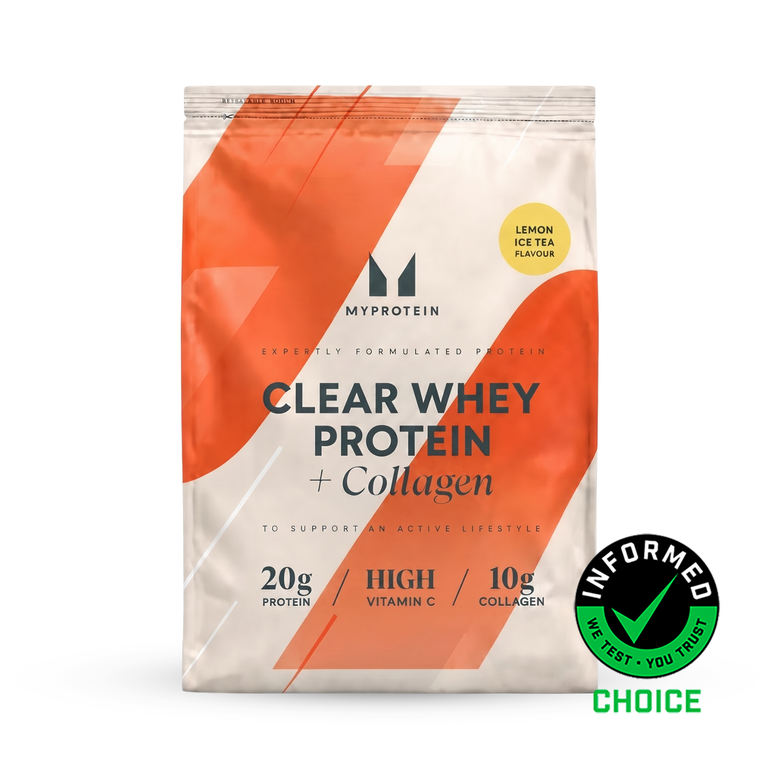 Clear Whey Protein + Collagen - 1000g - 40servings - Lemon Iced Tea