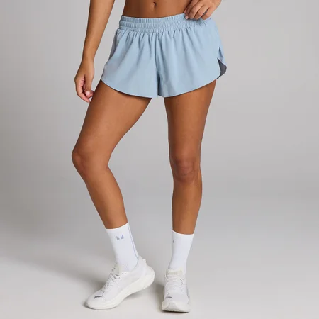MP Women's Woven 3" Running Short - Denim Blue