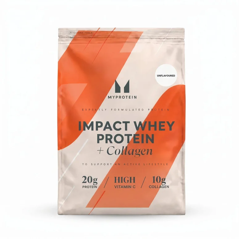 Impact Whey Protein - 2.07kg - 90servings - Unflavoured (+Collagen)