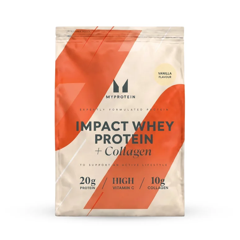 Impact Whey Protein + Collagen - 3750g - 150servings - Vanilla