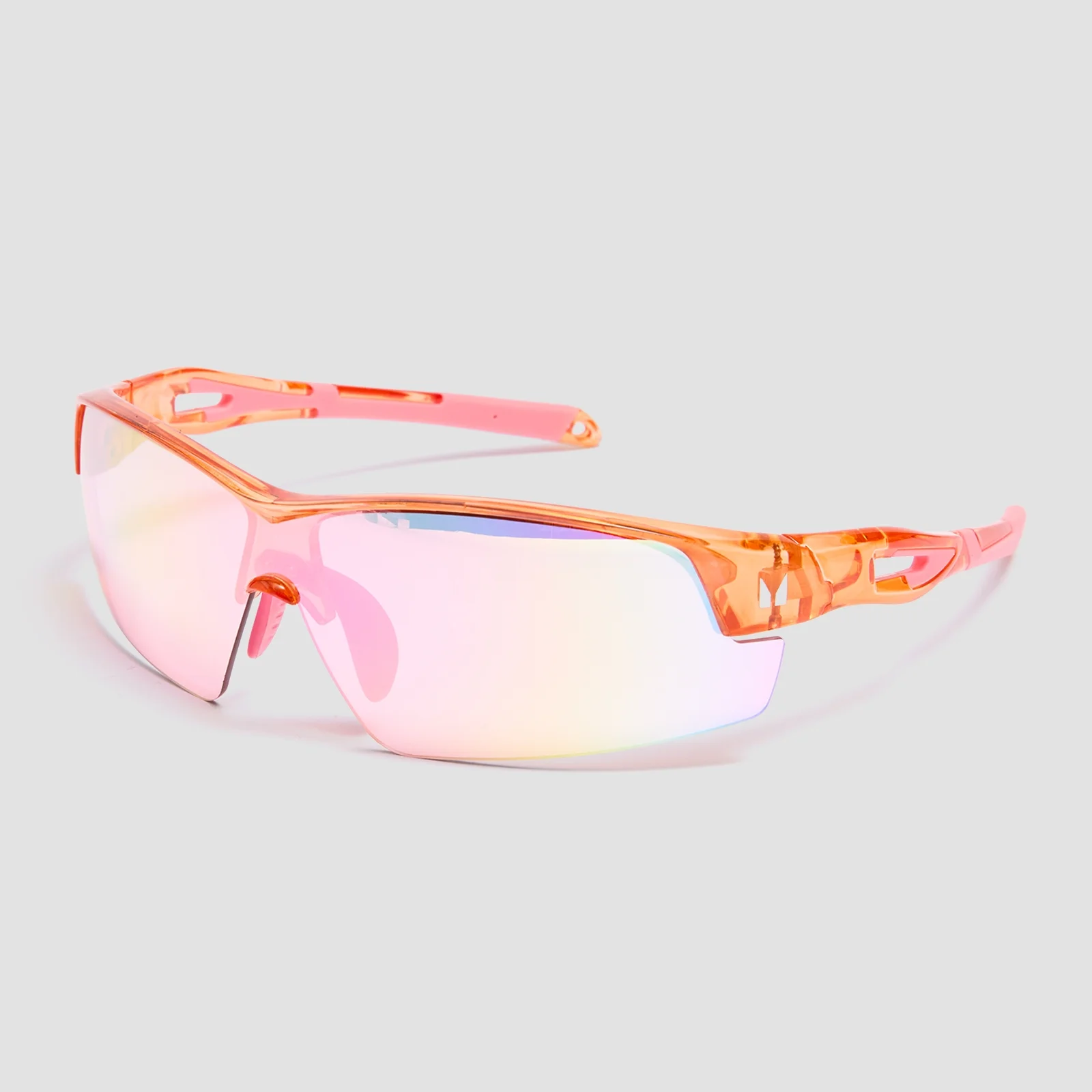 MP Running Sunglasses and Case - Sunset/Cosmo Pink Image 1