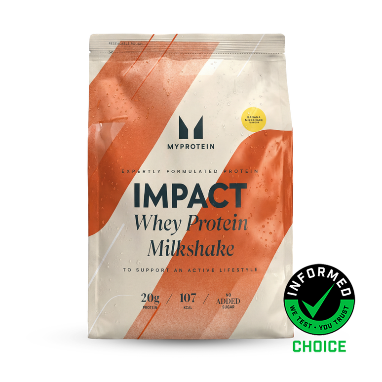 Impact Whey Protein Milkshake - 2610g - 90servings - Banana Milkshake
